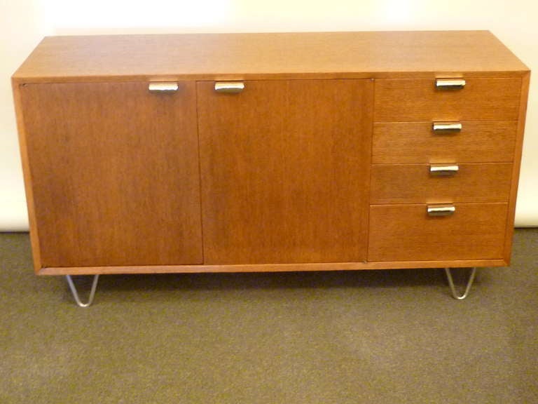 Mid-Century Modern George Nelson Low Profile Credenza Sideboard for Herman Miller