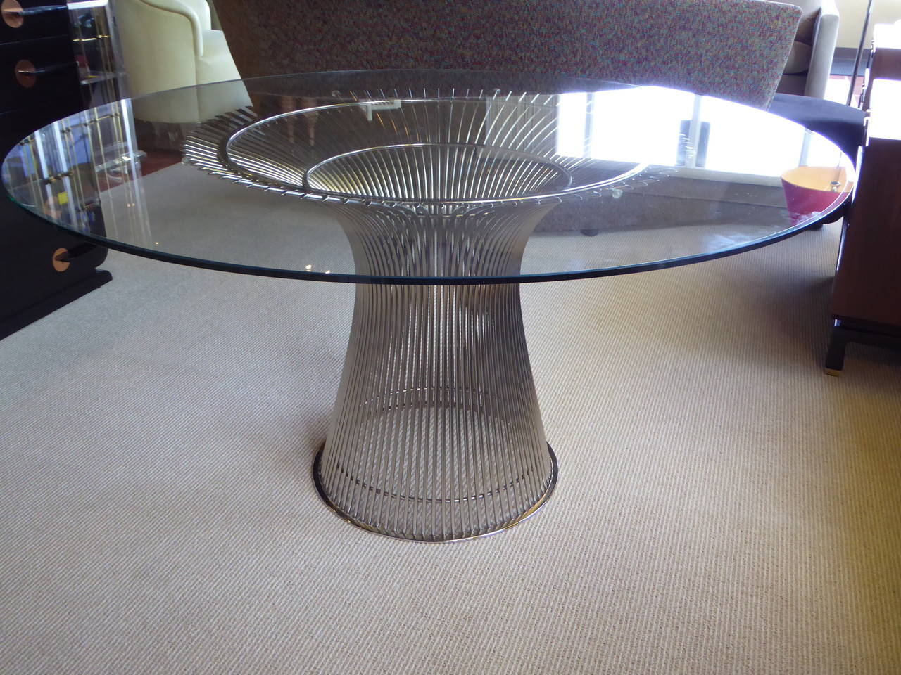 Mid-Century Modern Warren Platner Dining Table 1966 Design for Knoll