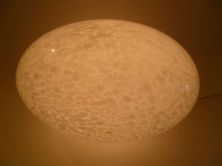 Vistosi Murrine Murano Egg Orb Lamp, Laurel Import In Excellent Condition In Miami, FL