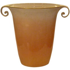 Classic Large Sculptural Mangani Porcelain Vase 9