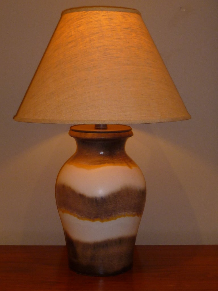 tall brass table lamp