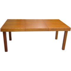 Classic Early George Nelson Walnut Dining Table 1