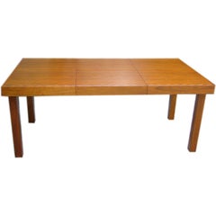 Classic Early George Nelson Walnut Dining Table