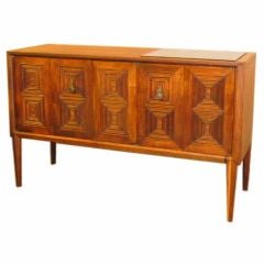 Vintage Fine Walnut Petite Sideboard John Stuart CasaLinda Collection