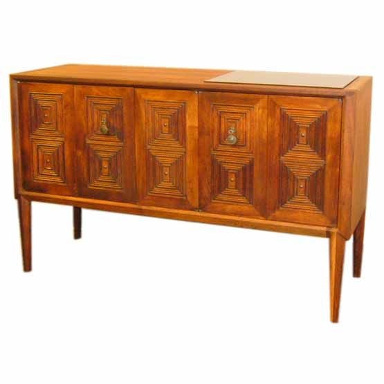 Fine Walnut Petite Sideboard John Stuart CasaLinda Collection
