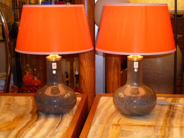 Modern Holmegaard Crystal Table Lamps by Sidse Werner