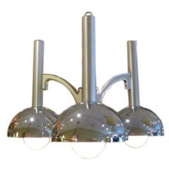 Exciting Pierre Cardin Style Bell Dome Chandelier