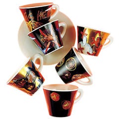 Vintage Fun Expresso Cup Collection by Paolo Rosetti and Francesco Illy