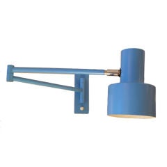 Large Scale Blue Hammerborg Alfa Swing Arm Wall Light