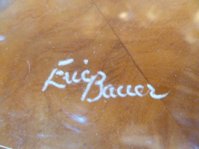 Dazzling Eric Bauer Lucite Sculpture Signed 6