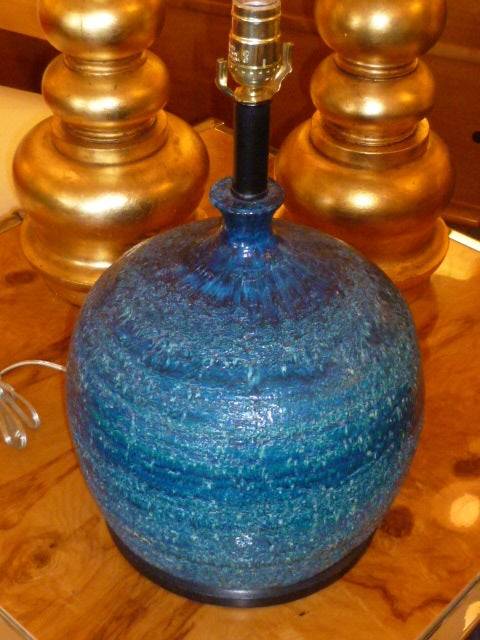 Fat Bitossi Orb Rimini Blu Table Lamp 1