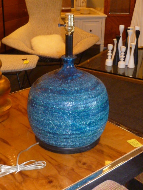 Fat Bitossi Orb Rimini Blu Table Lamp 2