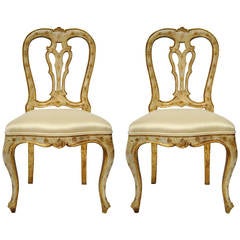Pair of Venetian Side Chairs
