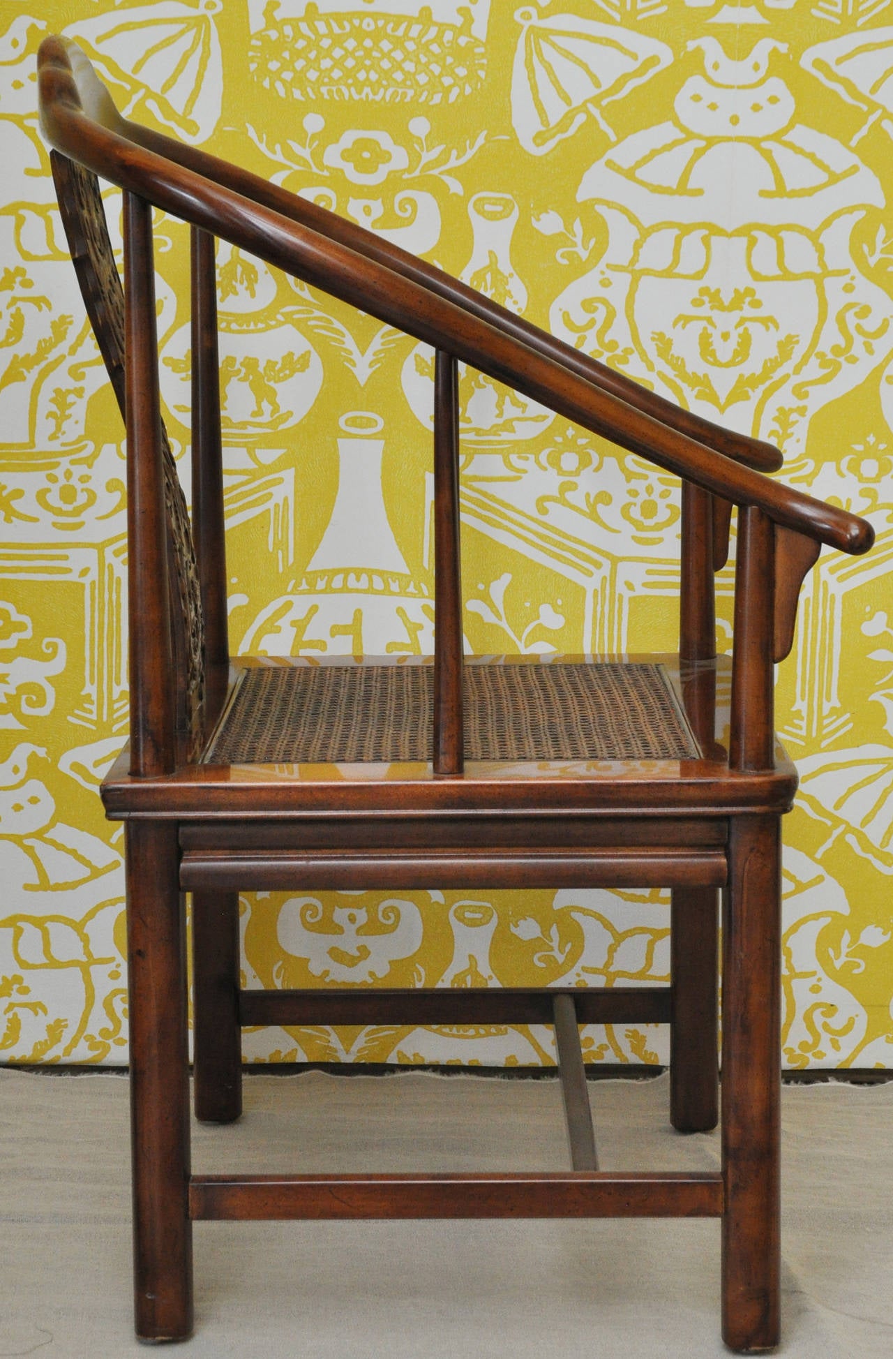 Set of Six Asian Style Chairs by Henredon Furniture at 1stdibs
