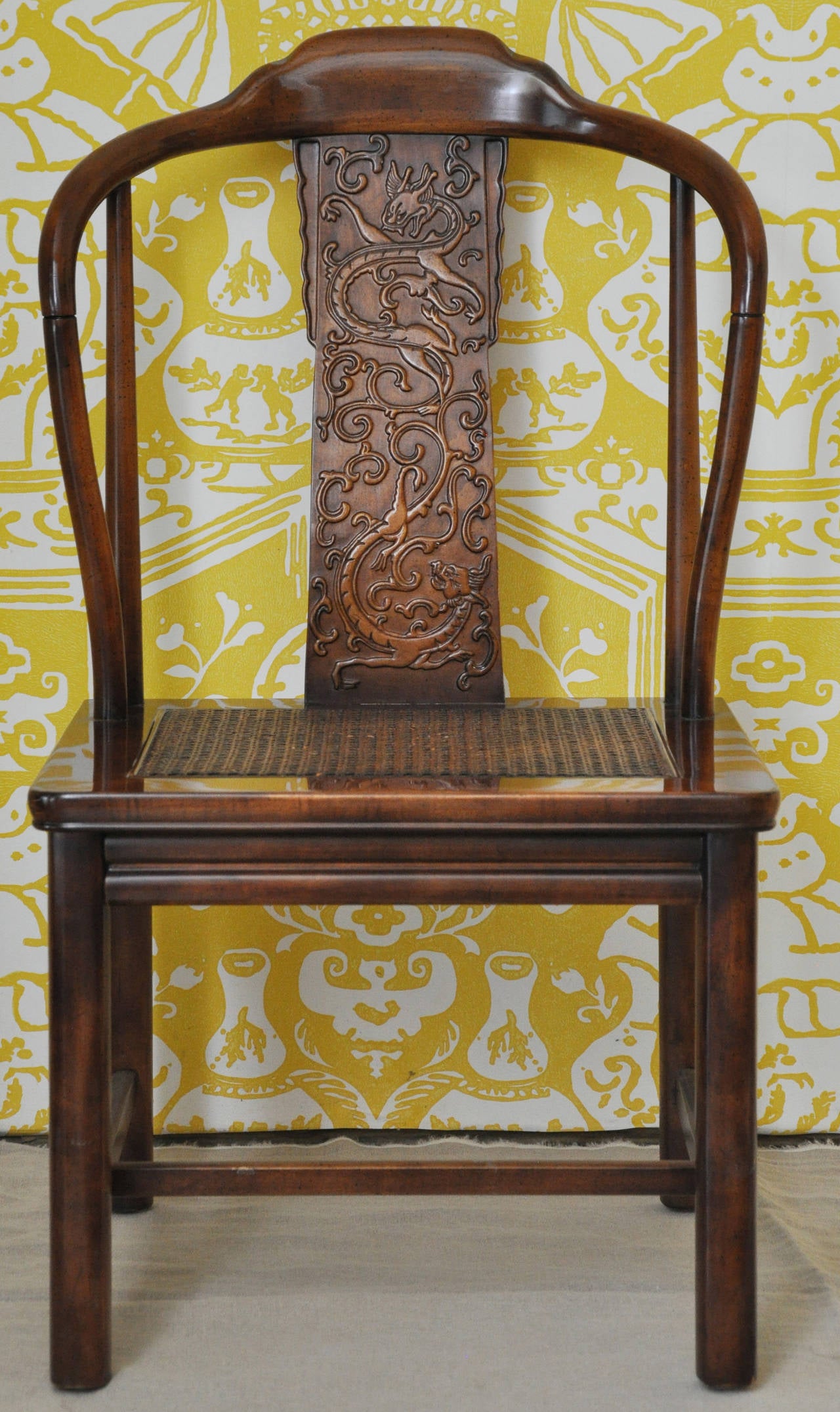 Set of Six Asian Style Chairs by Henredon Furniture at 1stdibs