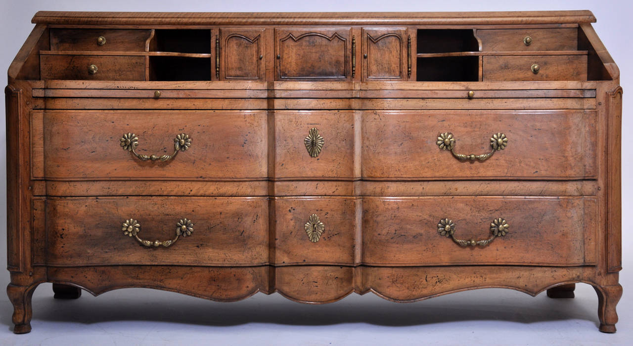20th Century Italian Walnut Desk by Richard Wheelwright