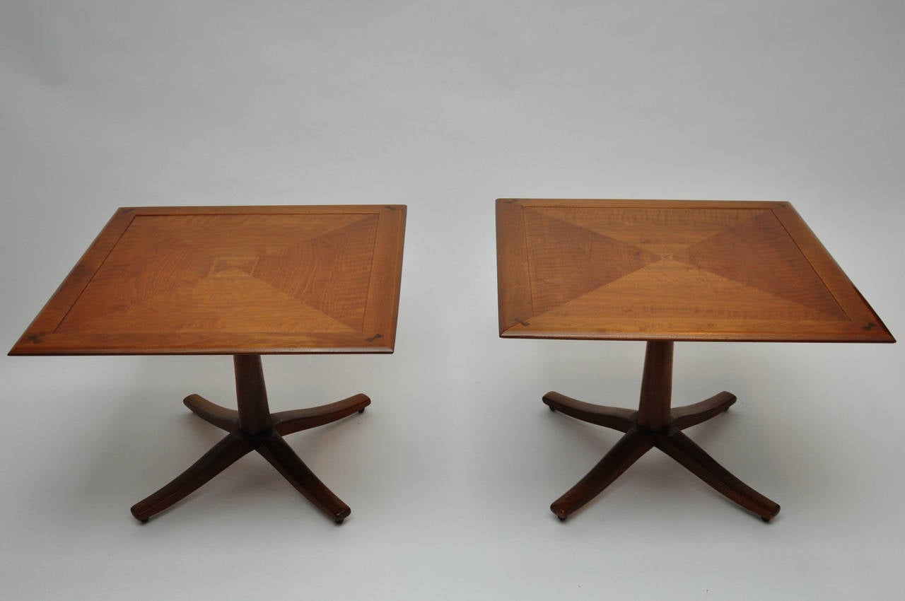 Mid-Century Modern Pair of Midcentury Occasional Tables by Drexel Heritage Furniture