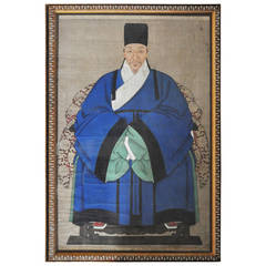 Chinese Ancestor Painting, 19th Century