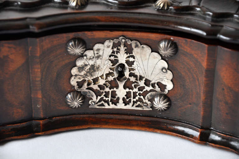 18th Century and Earlier 18th Century Portuguese Rosewood Box For Sale