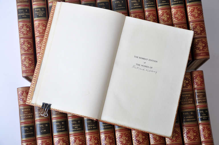 20th Century Signed Works of Rudyard Kipling - Limited Edition