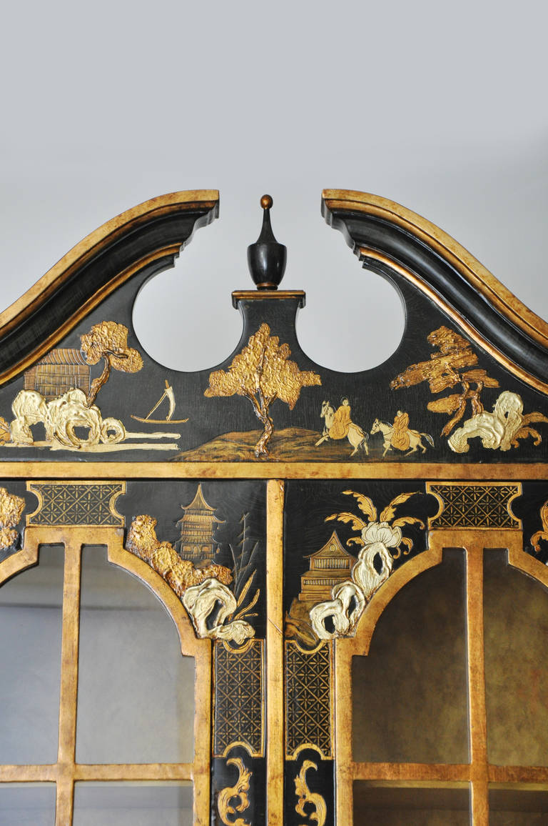 Trouvailles Furniture Chinoiserie Breakfront 1
