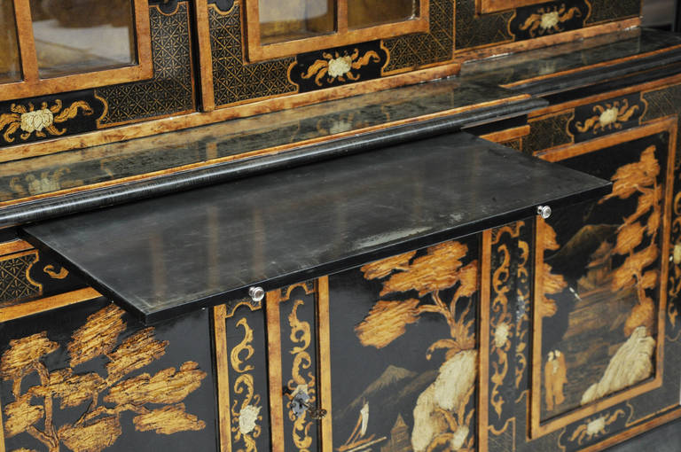 Trouvailles Furniture Chinoiserie Breakfront 5