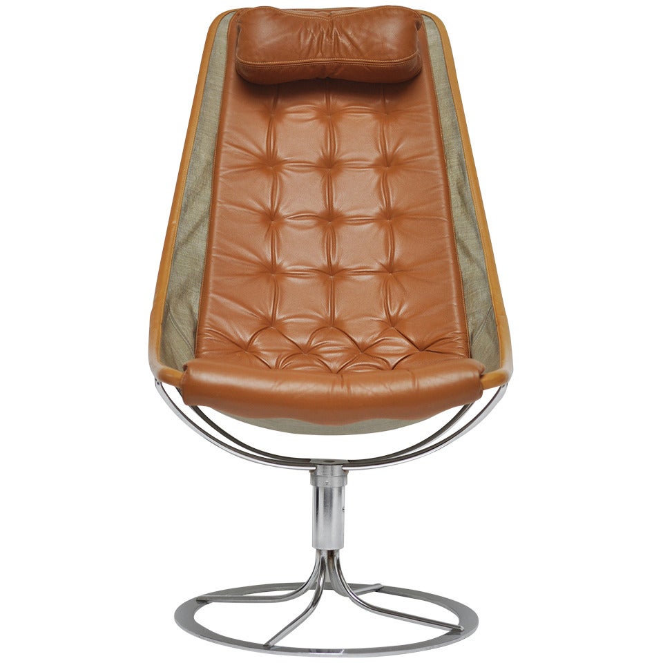 Bruno Mathsson Jetson Swivel Chair, Dux 1969