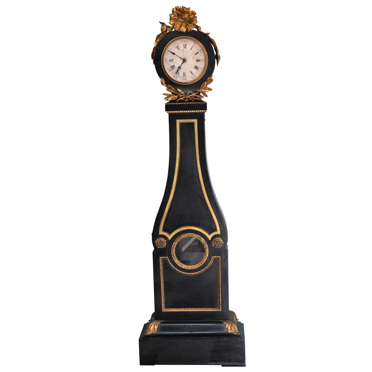Antique French Tall Case Clock For Sale