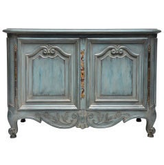 French Louis XV Style Painted Buffet