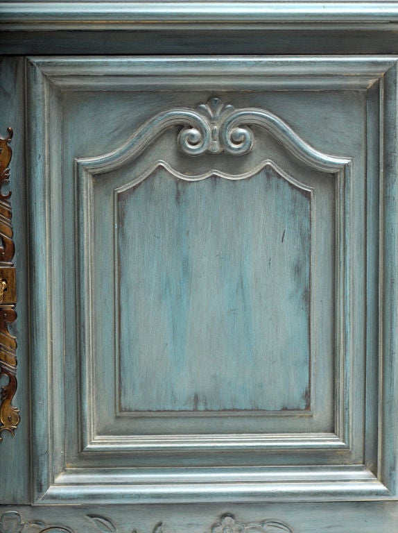 French Louis XV Style Painted Buffet at 1stDibs