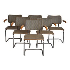 Set Of 6 Marcel Breuer Chairs
