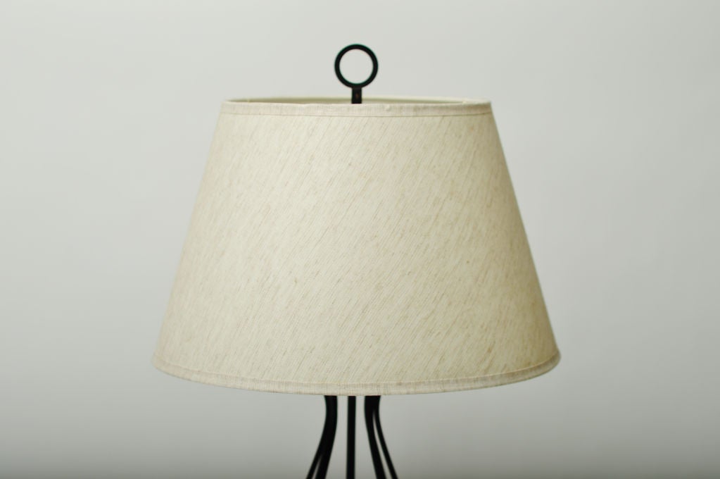 Mid Century Steel Baluster Lamp