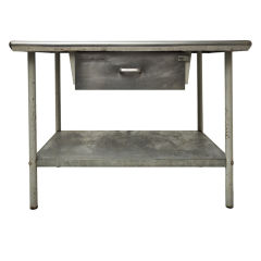Used Industrial Stainless Steel Work Table