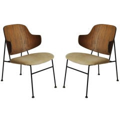 Pair Of Chairs By Ib Kofod-Larsen