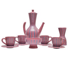 Vintage ITALIAN COFFEE SET FOR FOUR - MODERN STYLING