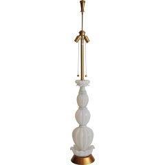Magnificent Murano Glass Lamp