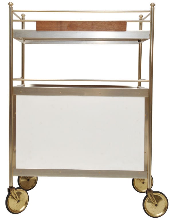 American Bar Cart By Briard For Sale