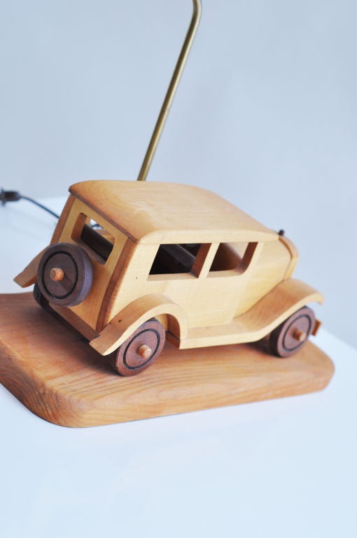 Wooden Car Lamp - Roadster 3