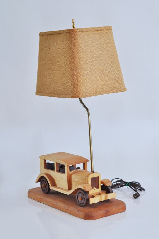 retro car lamp