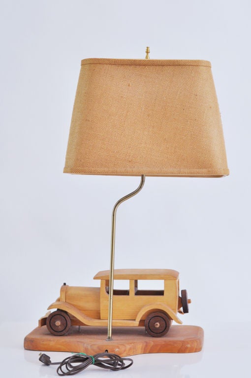 Wooden Car Lamp - Roadster 1
