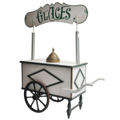 French Glace Cart - Parisian Ice Cream Cart