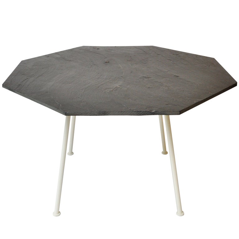 Woodard Table With Slate Top