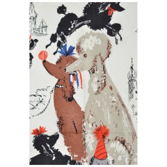 Vintage Poodle Fabric by Lee Jofa