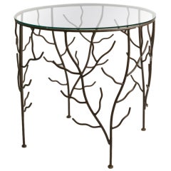French "Branch" Side Table