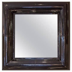 French Patent Leather Mirror