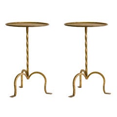  Pair of French Martini Tables 