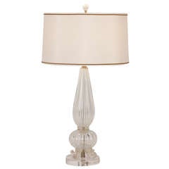 Vintage Murano Table Lamp