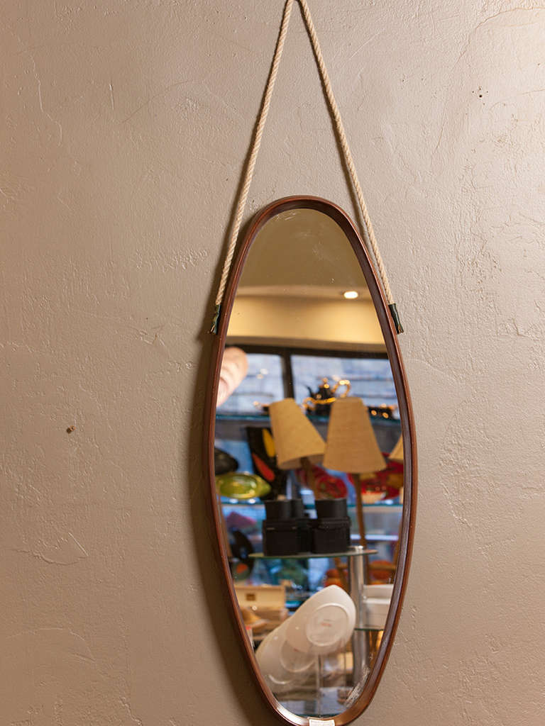 French Oblong Mirror