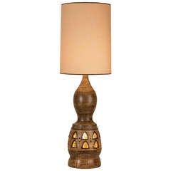 Rare Monumental Pelletier Lamp