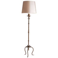 French Forged Metal Floor Lamp 9